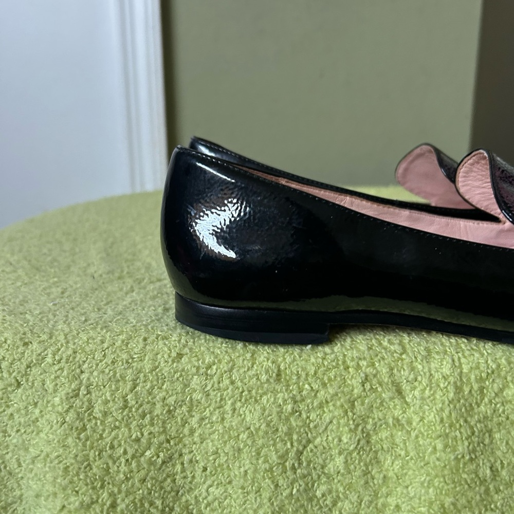 Kate Spade Black Patent Leather Loafers - Picture 3 of 11